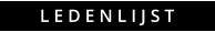 L E D E N L I J S T