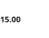 15.00