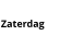 Zaterdag