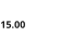 15.00