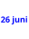 26 juni