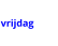 vrijdag