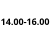 14.00-16.00