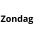 Zondag