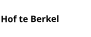 Hof te Berkel
