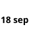 18 sep